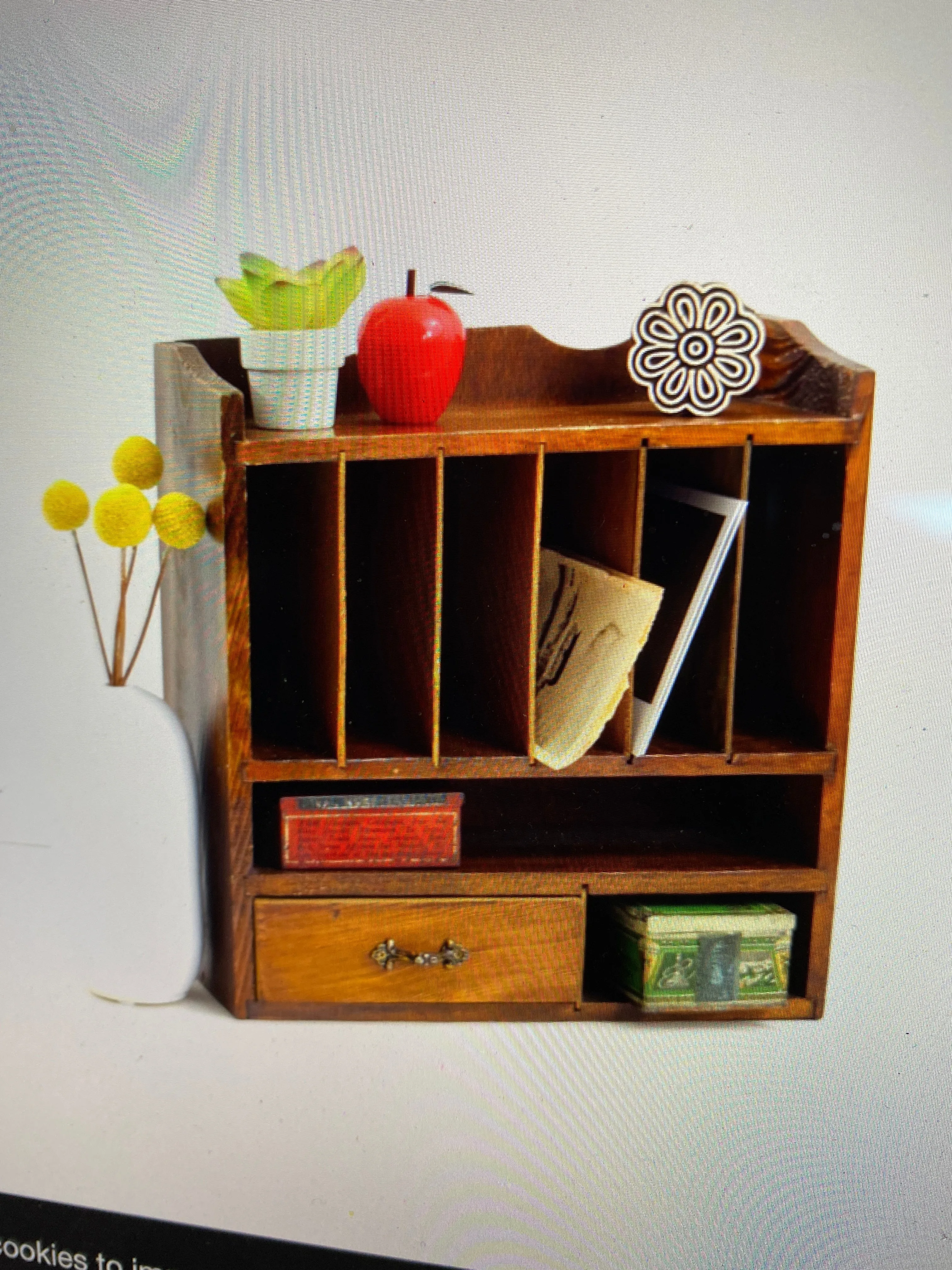 Letter Organizer - Vintage