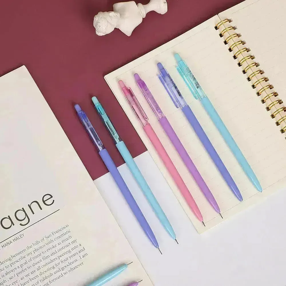 Macron Morandi Colored Thin Rod Colour Mechanical Pencil Set