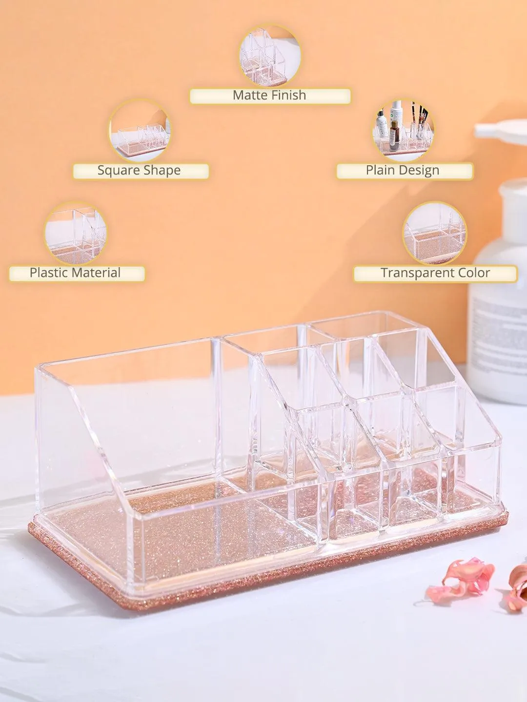Market99 Transparent Cosmetics Organiser