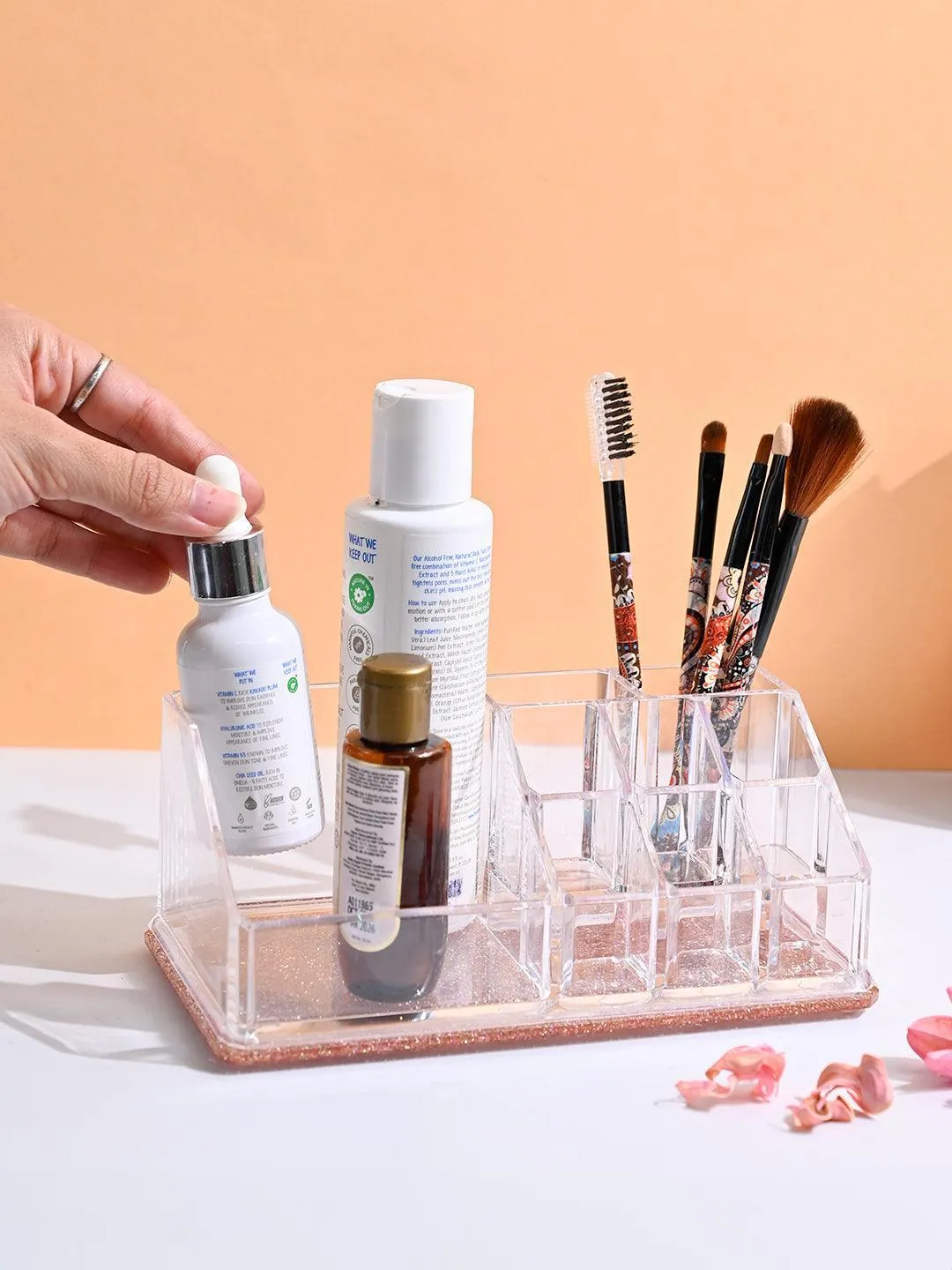 Market99 Transparent Cosmetics Organiser