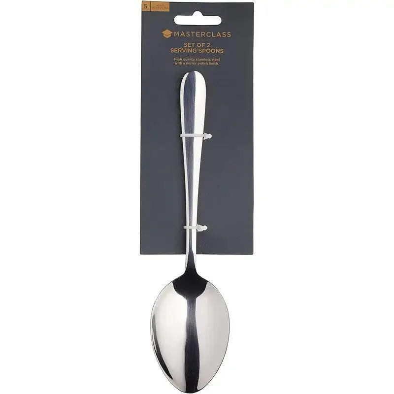Masterclass Serving Spoons - 2 Pack