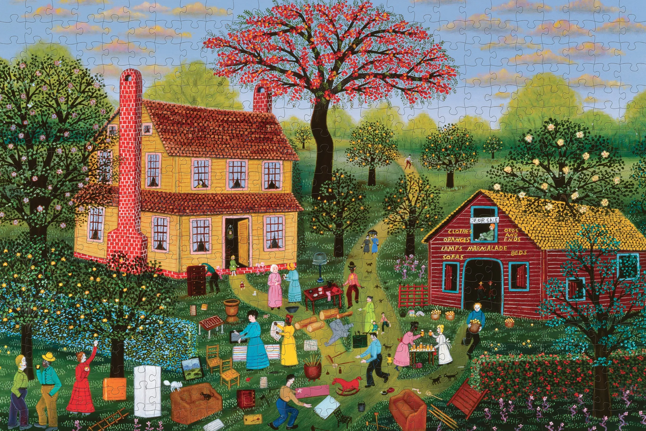 Mattie Lou O'Kelley: Yard Sale 500-piece Jigsaw Puzzle