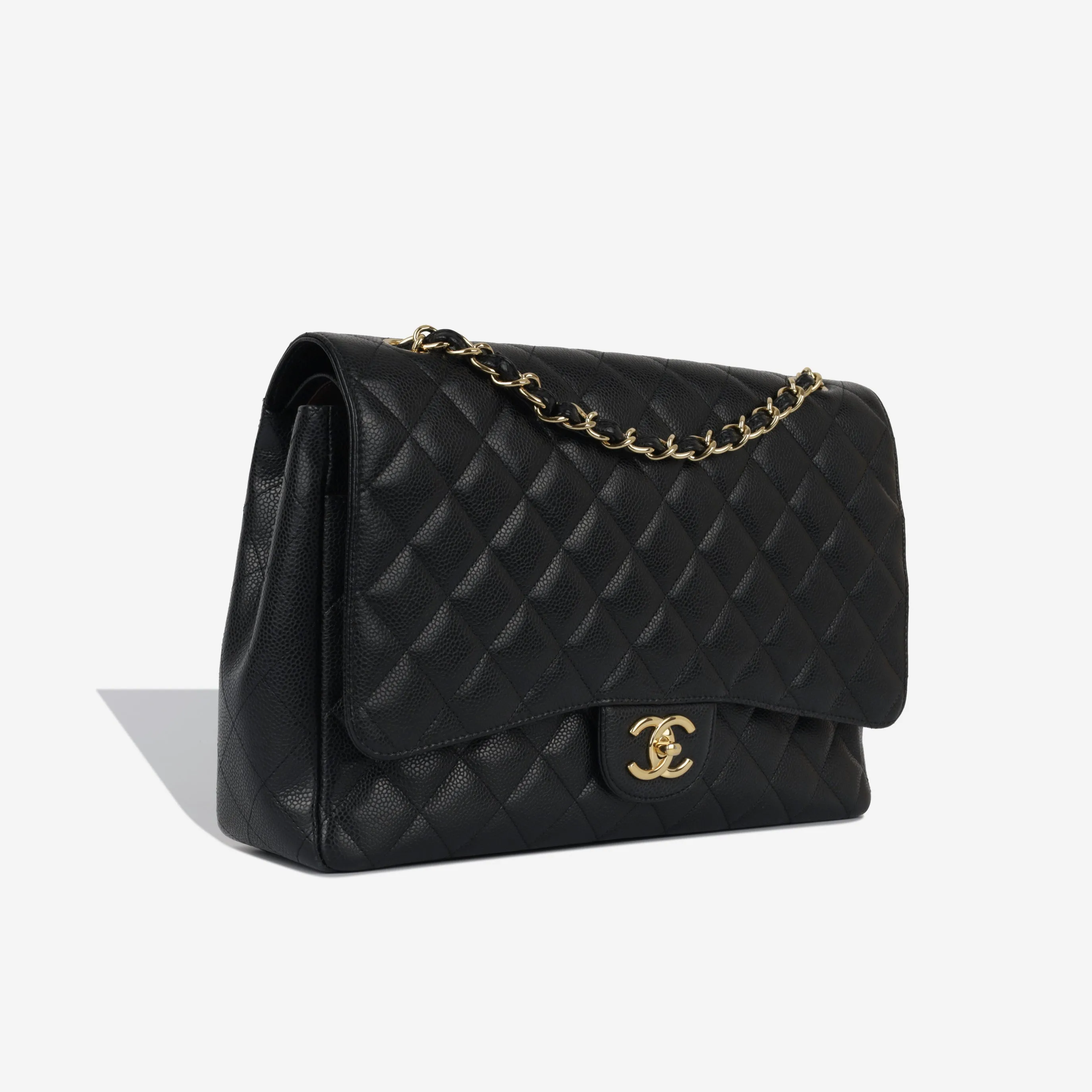 Maxi Classic Flap - Black Caviar