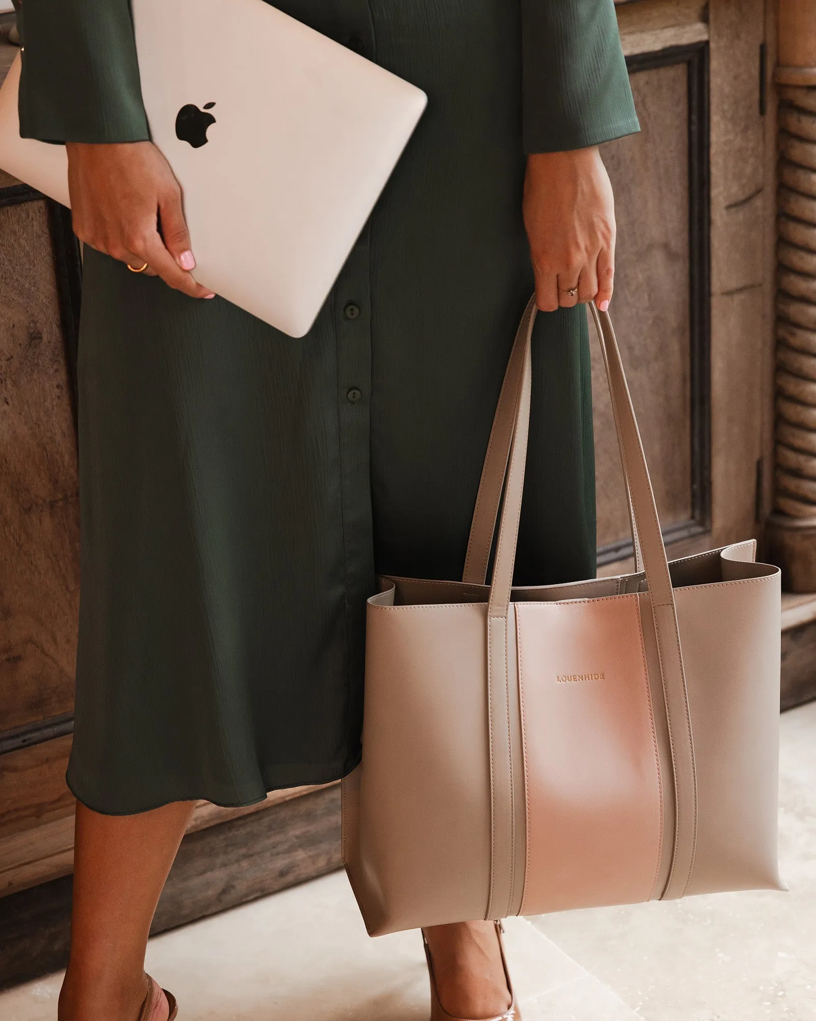MAXINE TOTE BAG PUTTY