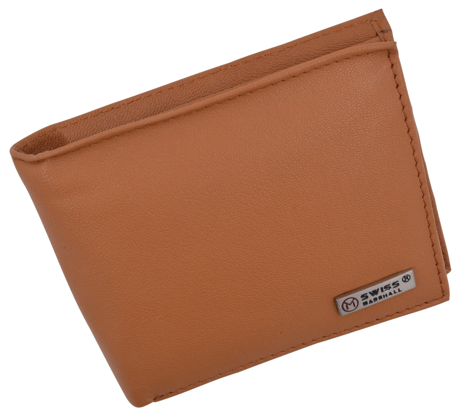 Men's RFID Security Blocking Premium Leather Extra Capacity Card ID Bifold Wallet