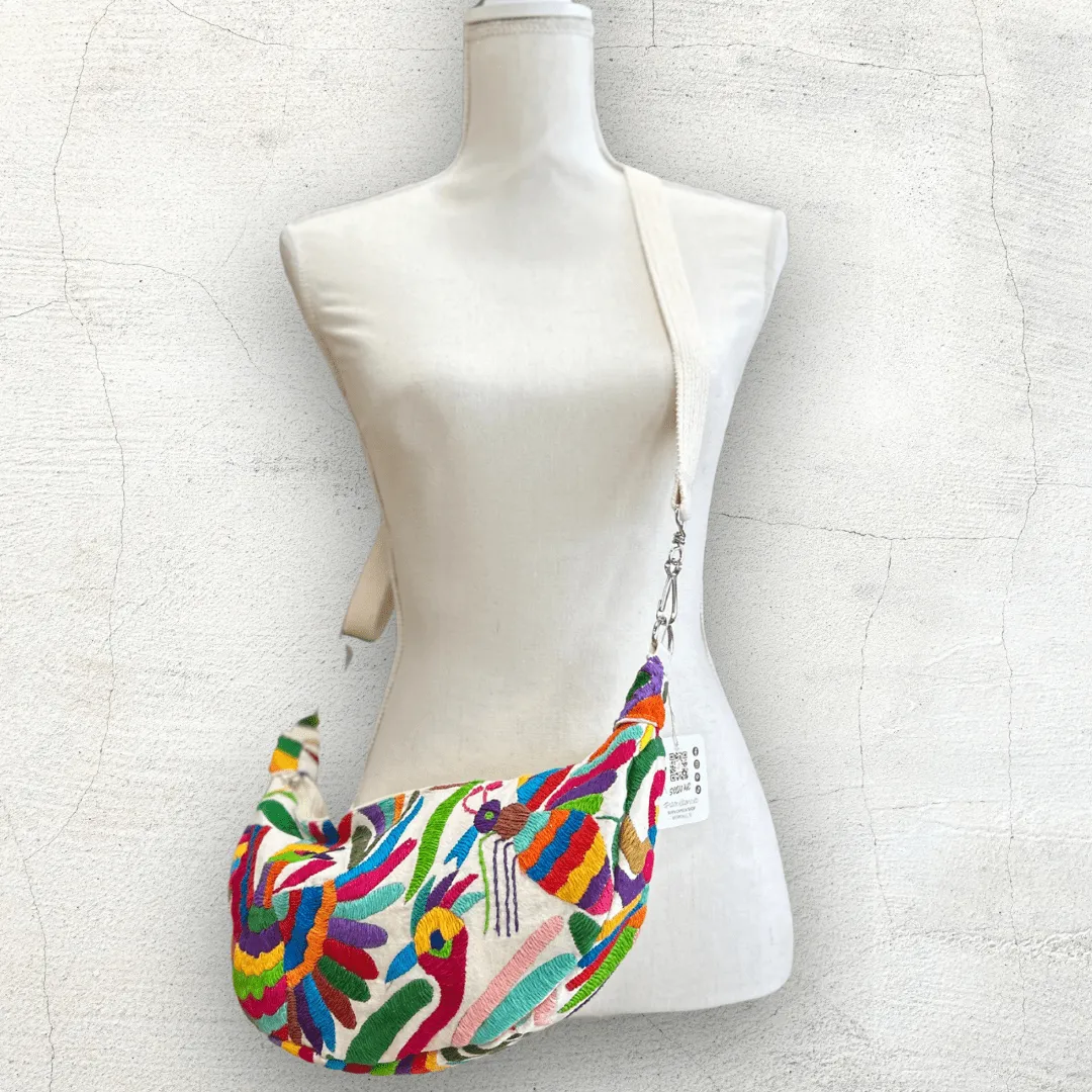 Mexican Otomi Hobo Crossbody