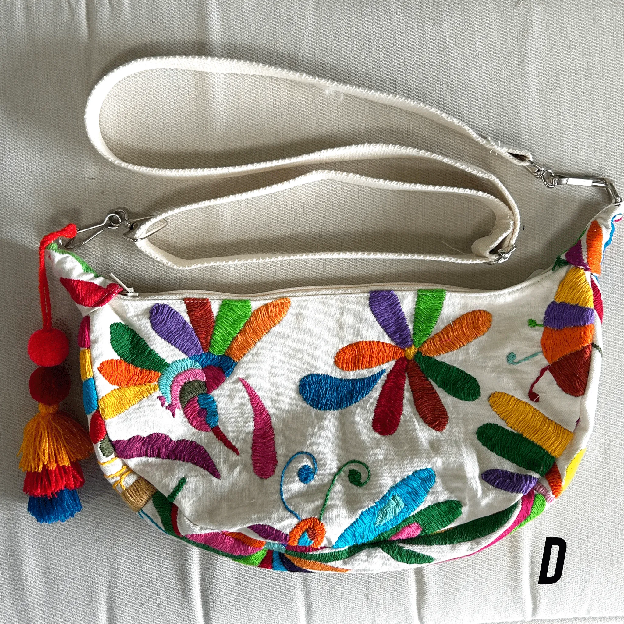 Mexican Otomi Hobo Crossbody