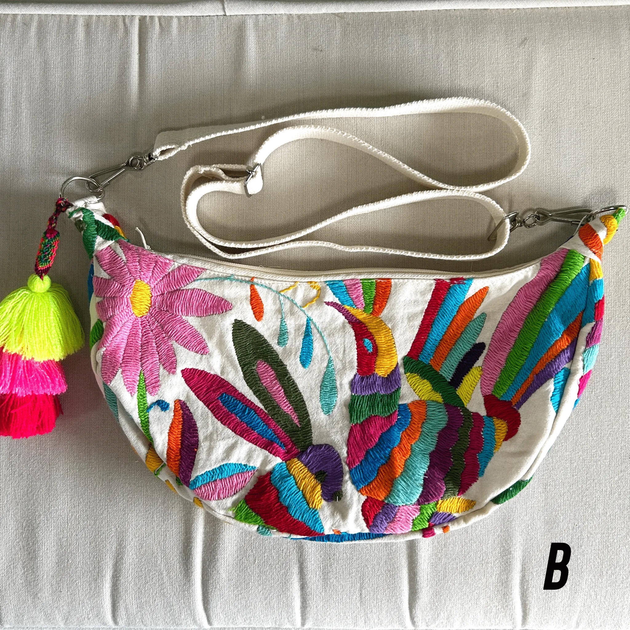 Mexican Otomi Hobo Crossbody