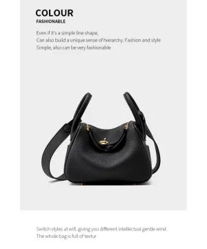 mini lindy 18cm crossbody shoulder bag 2386 black
