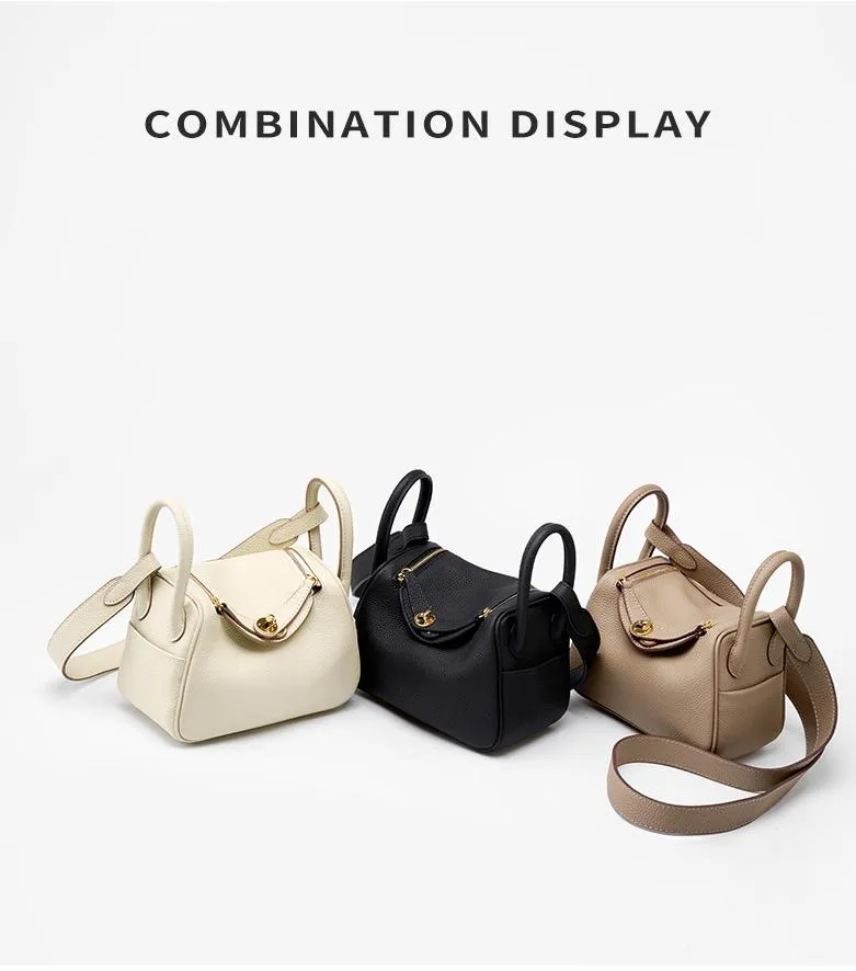mini lindy 18cm crossbody shoulder bag 2386 black