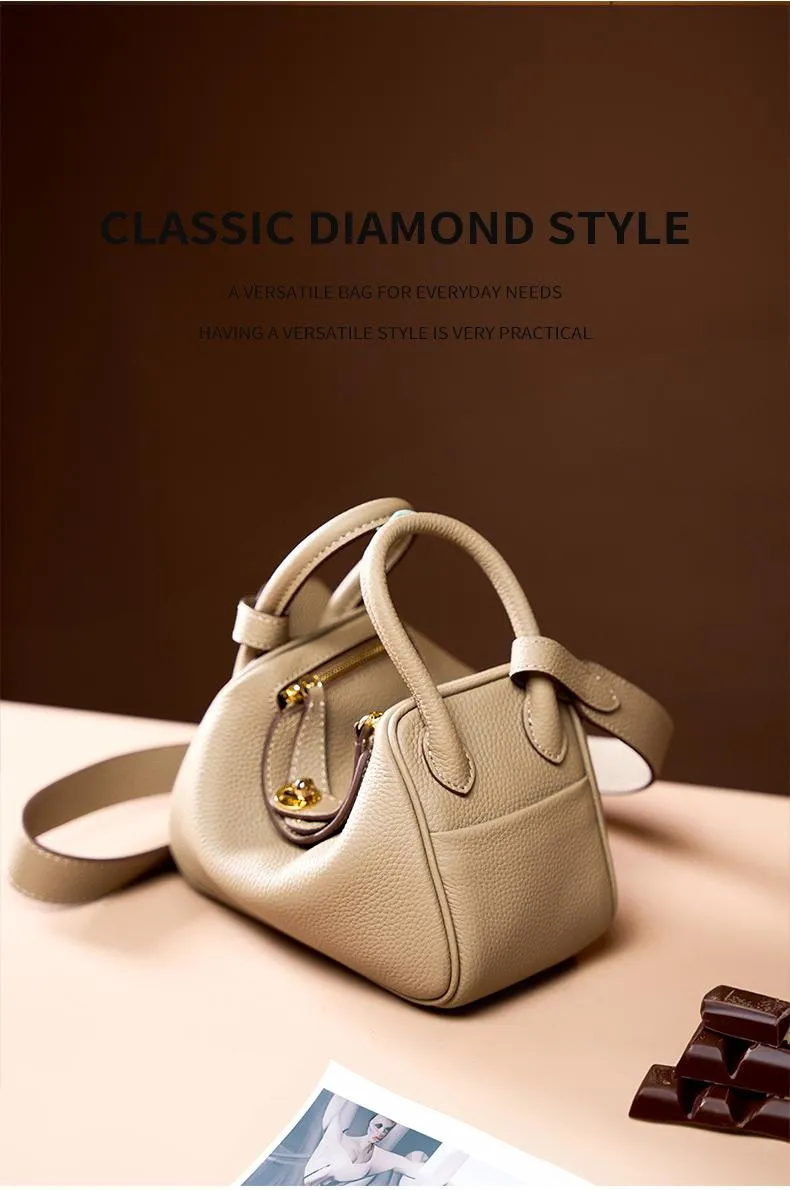 mini lindy 18cm crossbody shoulder bag 2386 elephant grey