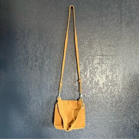 Mini Suede Crossbody Bag