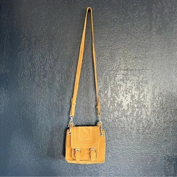 Mini Suede Crossbody Bag