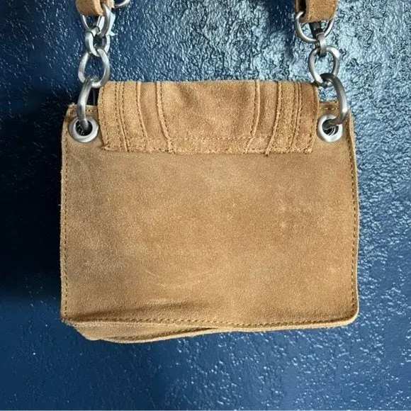 Mini Suede Crossbody Bag