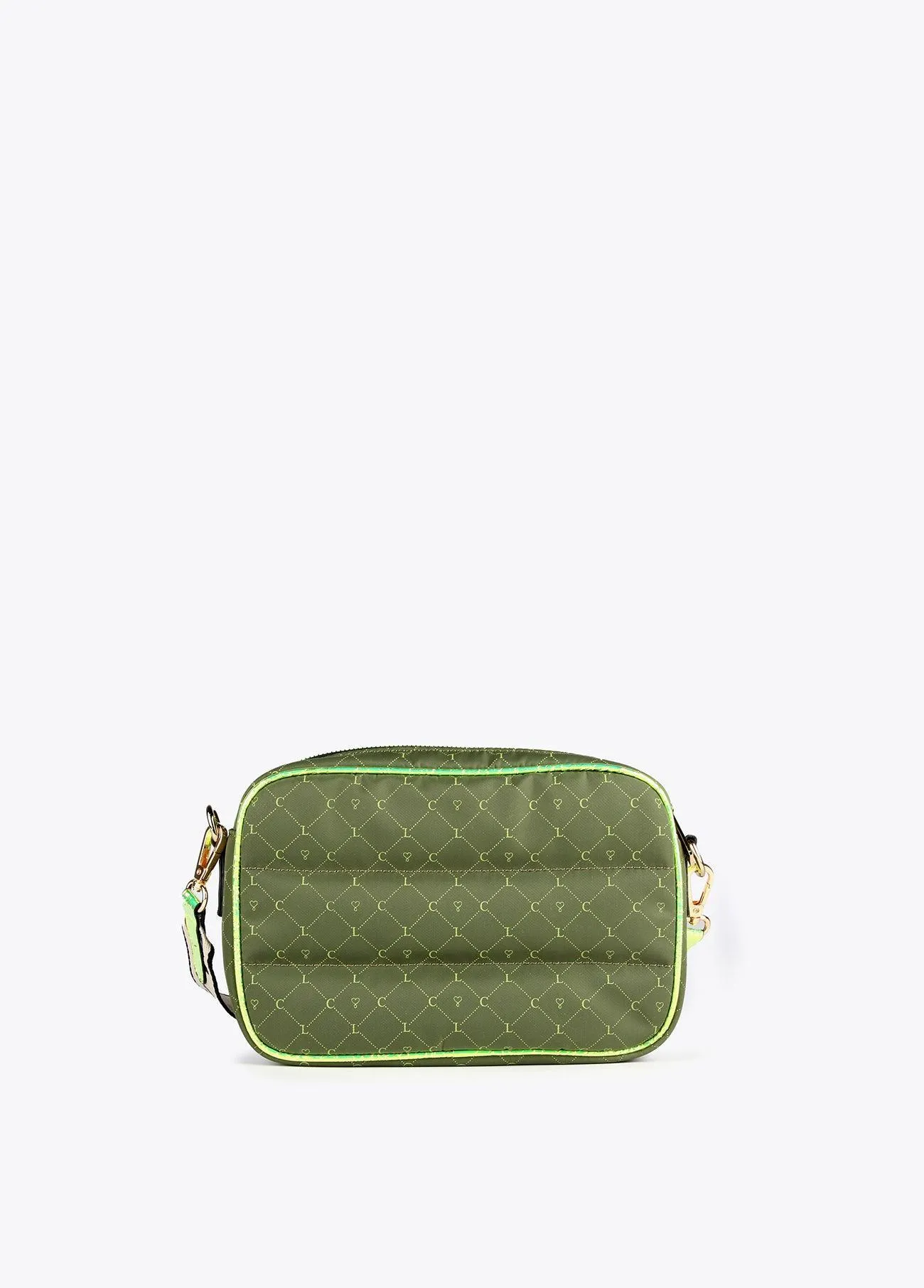 Monogrammed crossbody bag