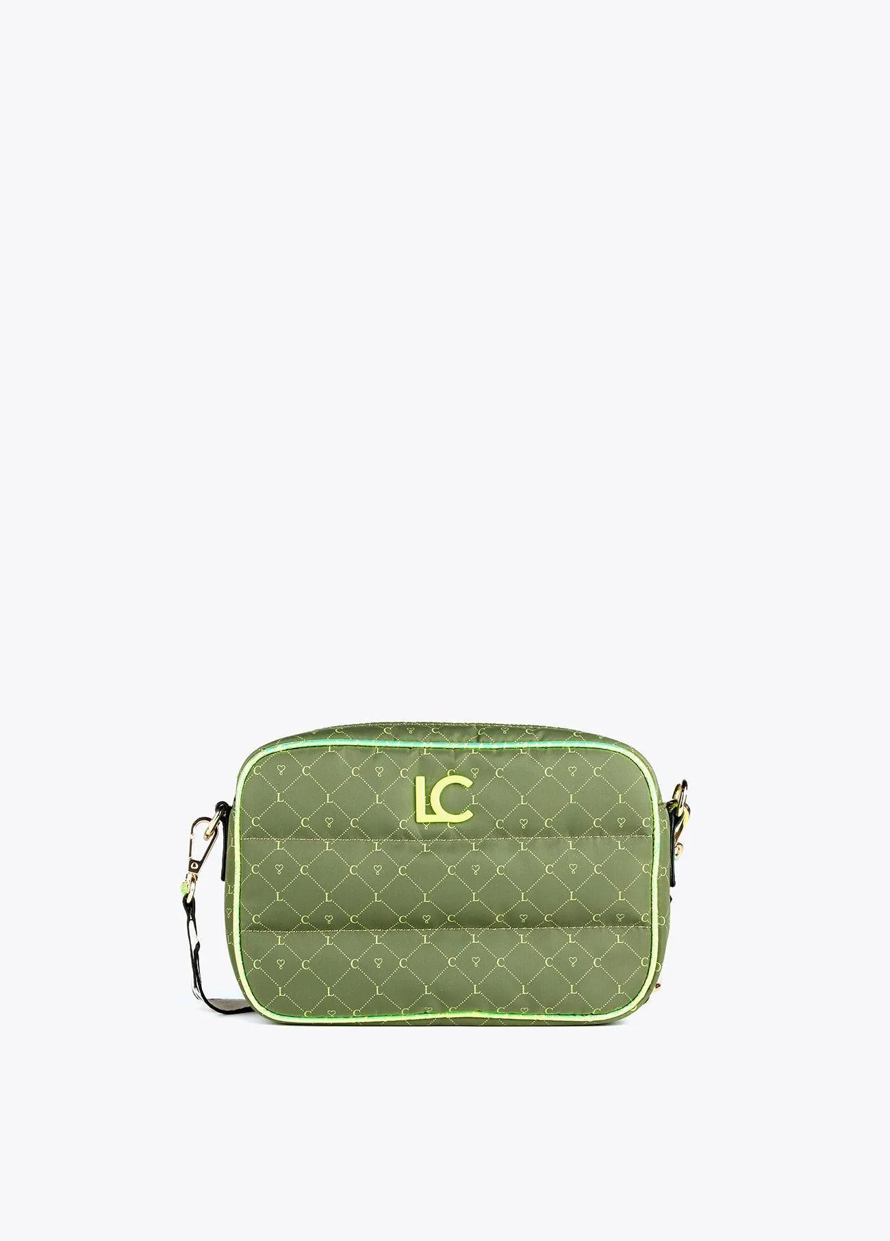 Monogrammed crossbody bag