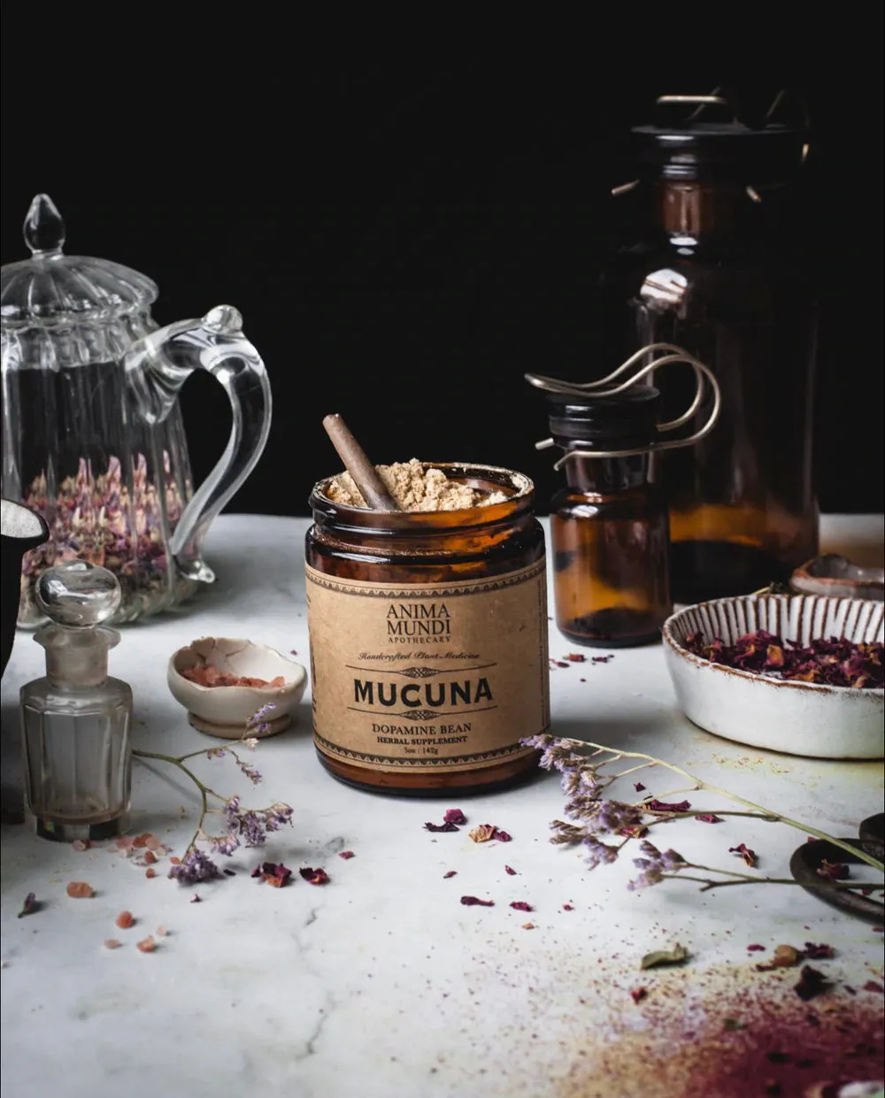 MUCUNA Pruriens : Dopamine Bean 15% LevaDopa