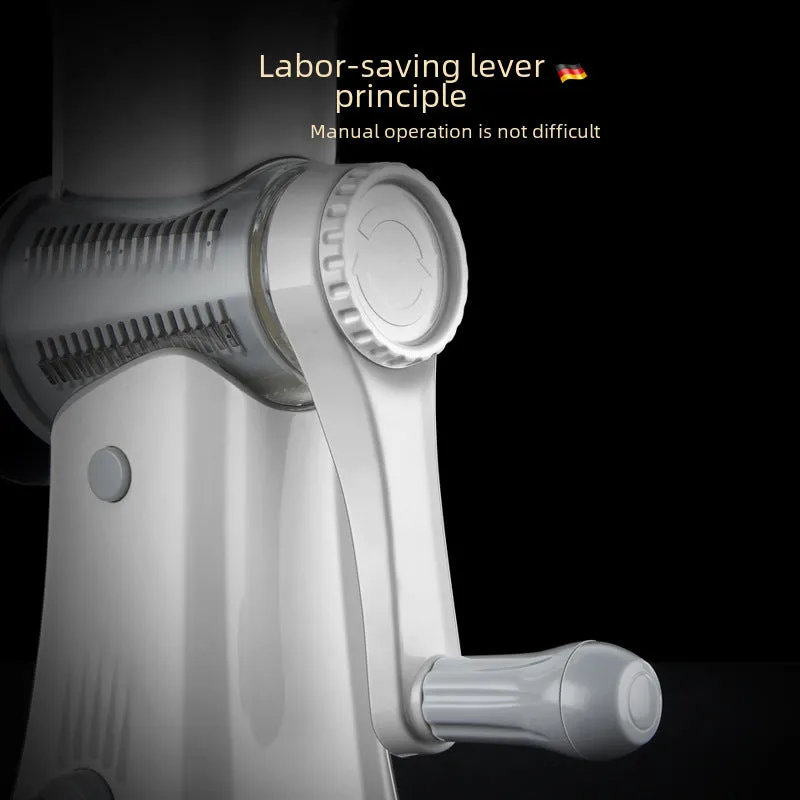 Multi-Functional Hand-Cranked Kitchen Cutter
