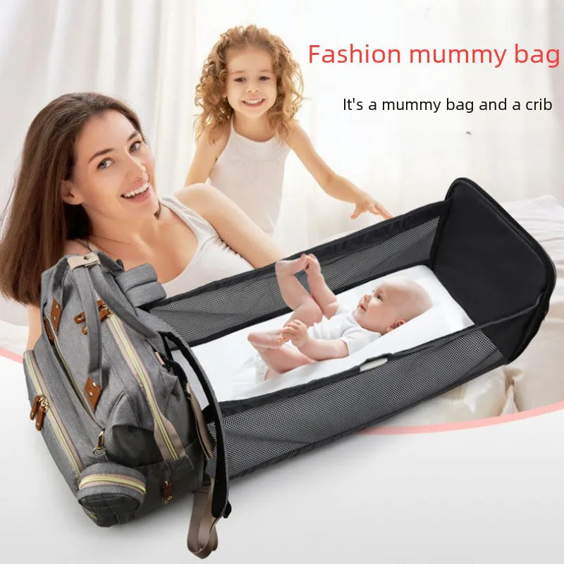 Multi-Functional New Mom Diaper Bag