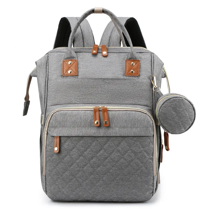 Multi-Functional New Mom Diaper Bag