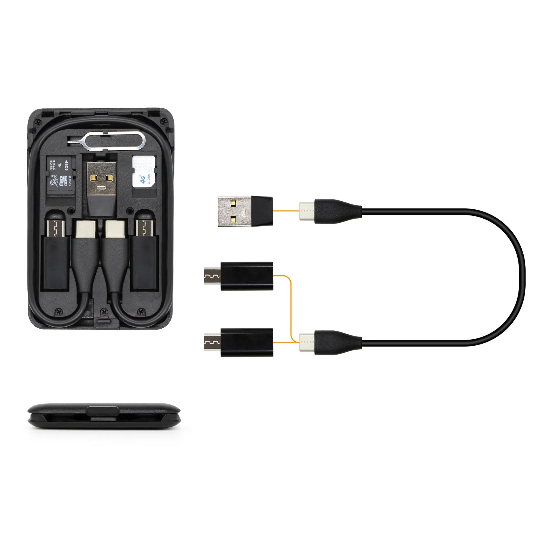 Multi-functional travel survival card
