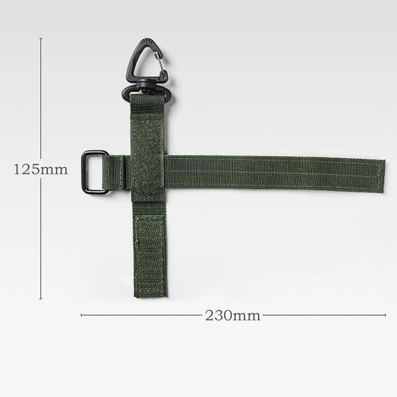 Multi-purpose Glove Hook Military Fan Outdoor Tactical  Buckle Adjust Camping Glove Hanging Buckle