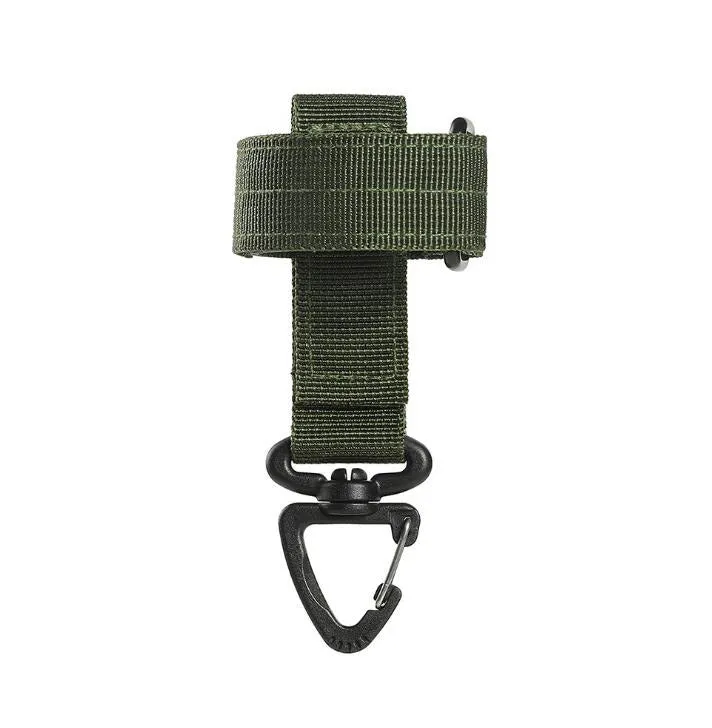 Multi-purpose Glove Hook Military Fan Outdoor Tactical  Buckle Adjust Camping Glove Hanging Buckle