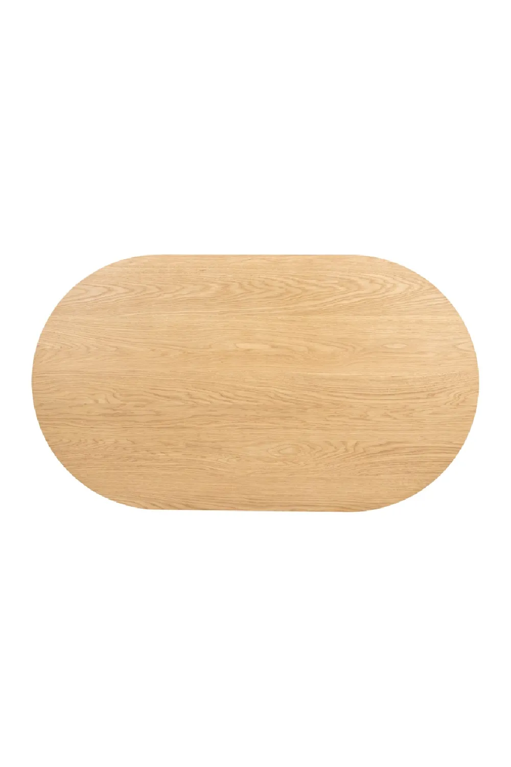 Natural Oak Oval Coffee Table | OROA Belfort