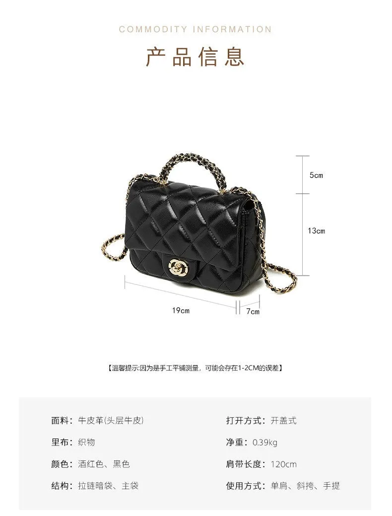 New women's metal chain shoulder crossbody bag handbag 2901 black