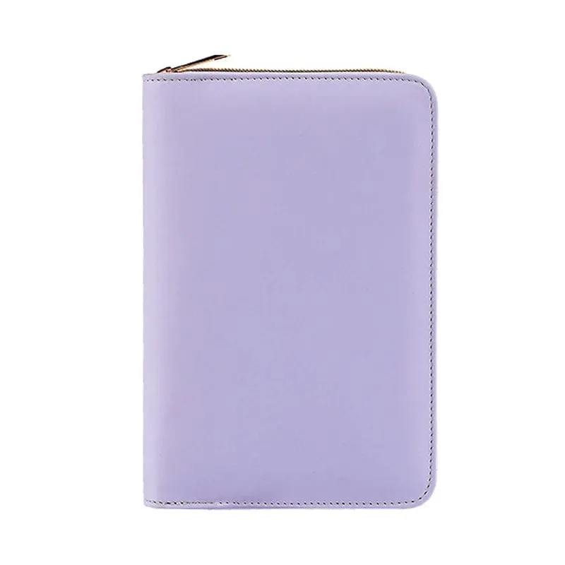 Nori Leather Zipper Organizer Binder