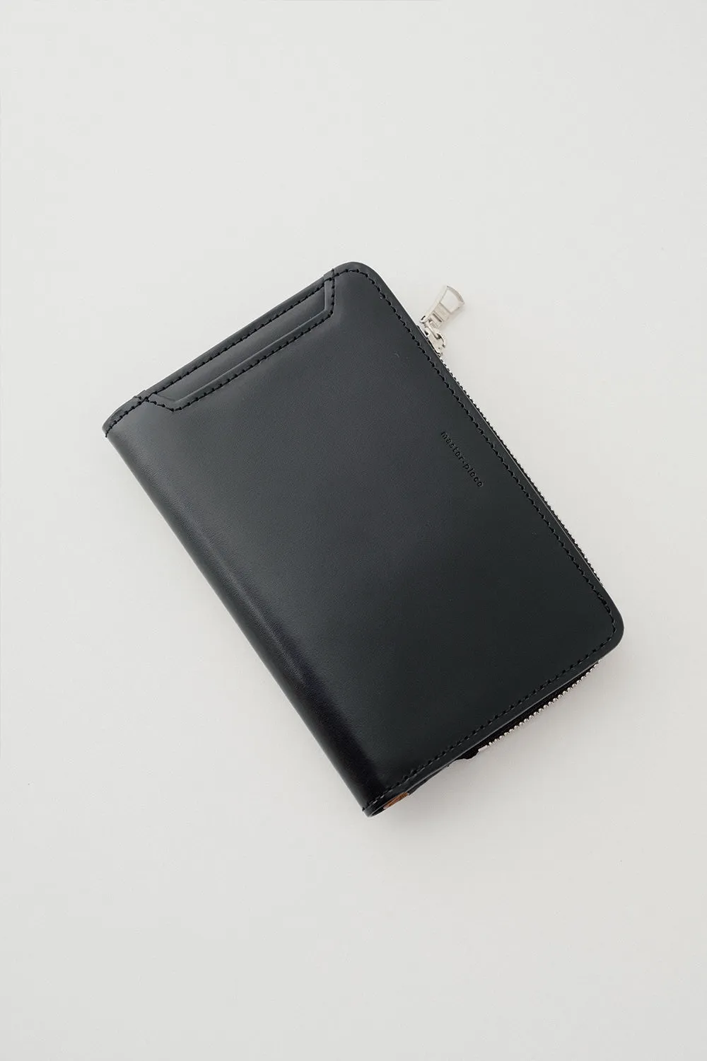 Notch Zip Wallet - Black