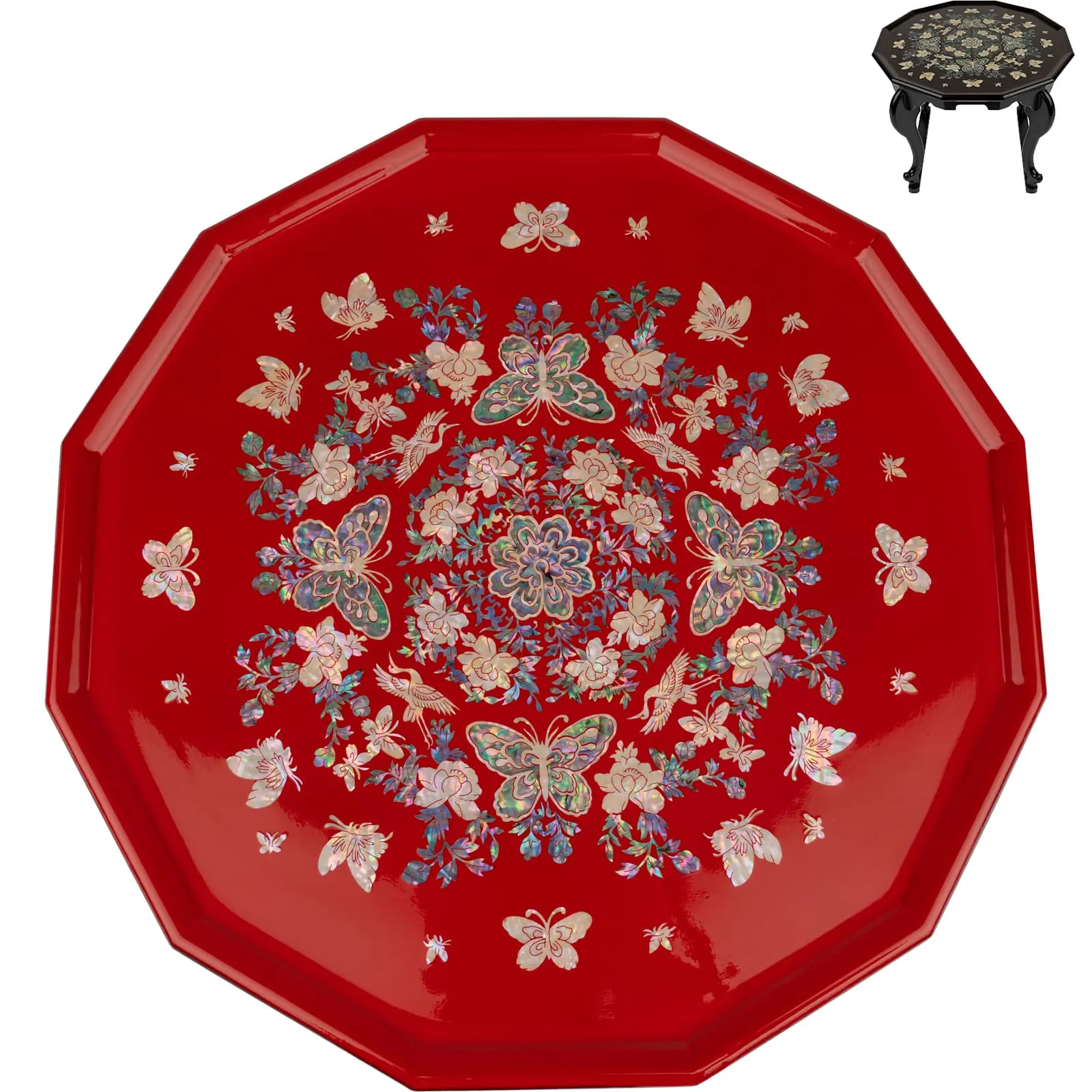 Octagonal Tea Table