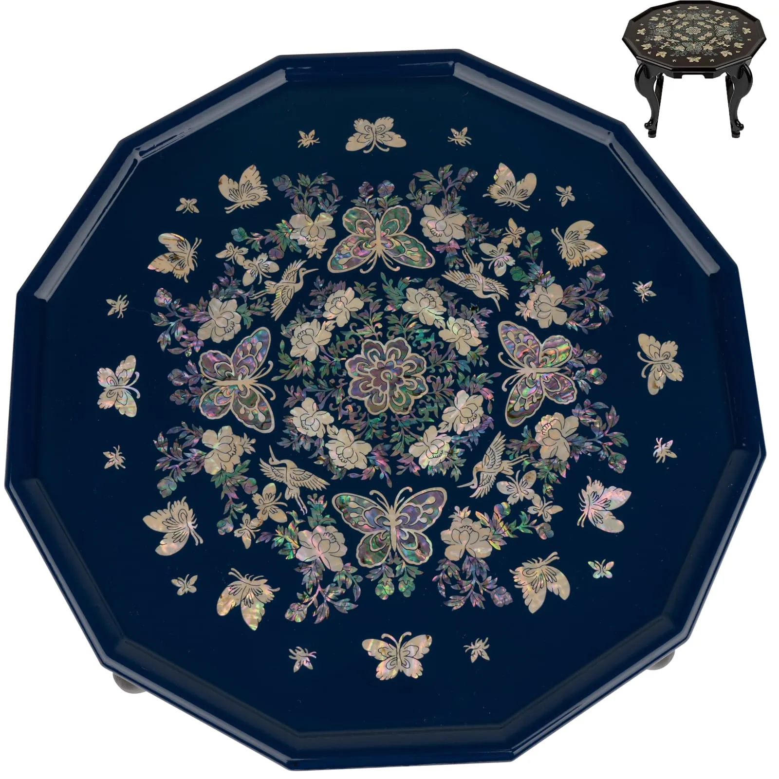 Octagonal Tea Table