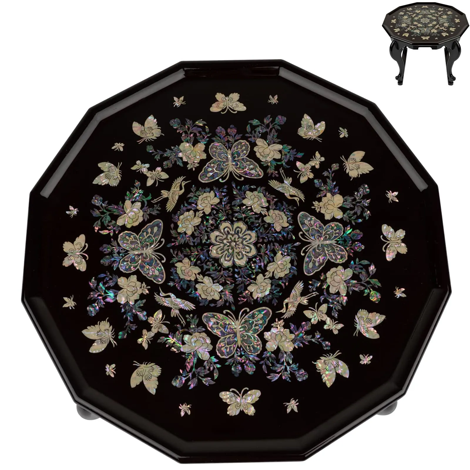 Octagonal Tea Table