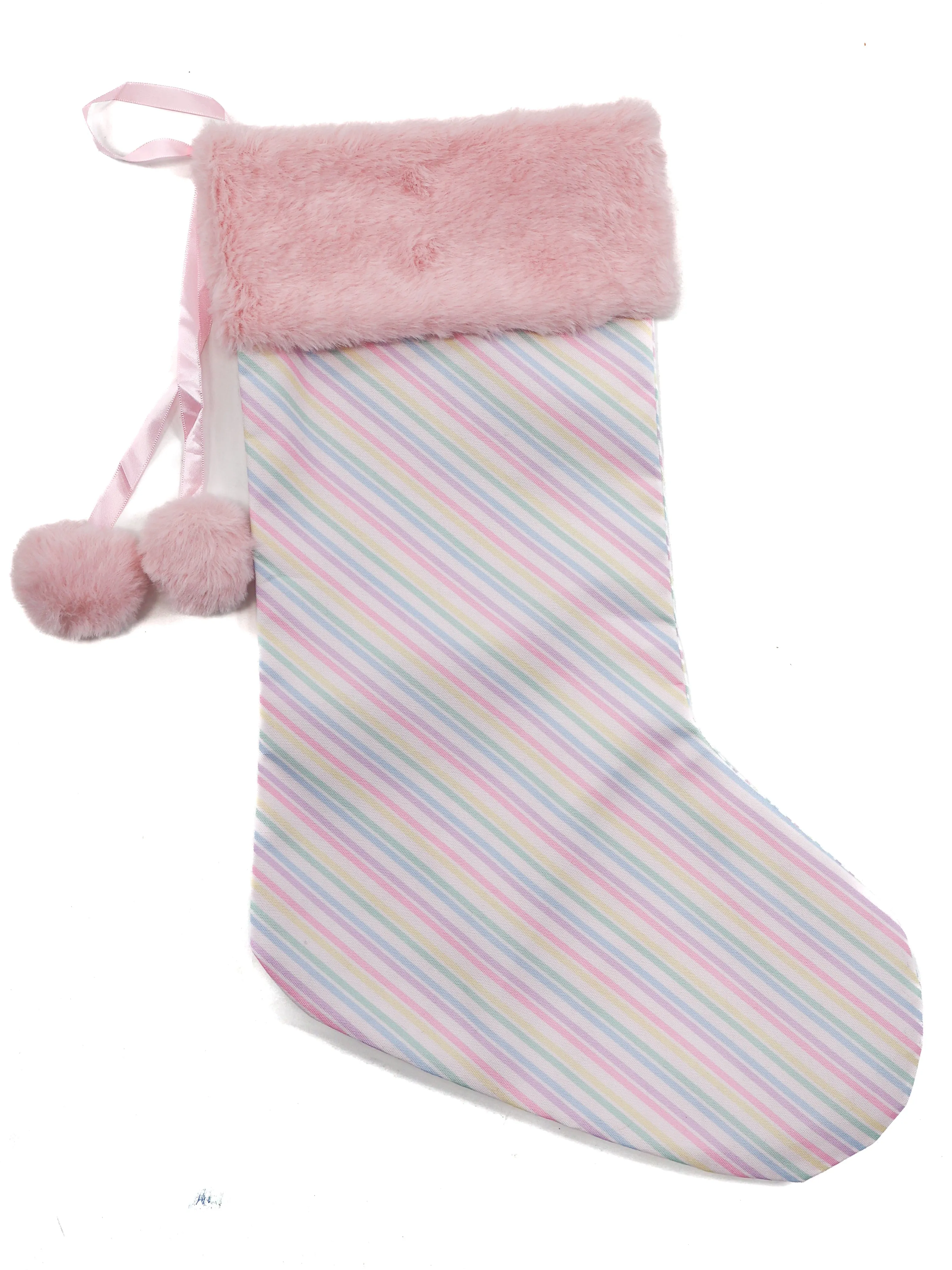 Pastel Candy Cane Stocking MY VIOLET