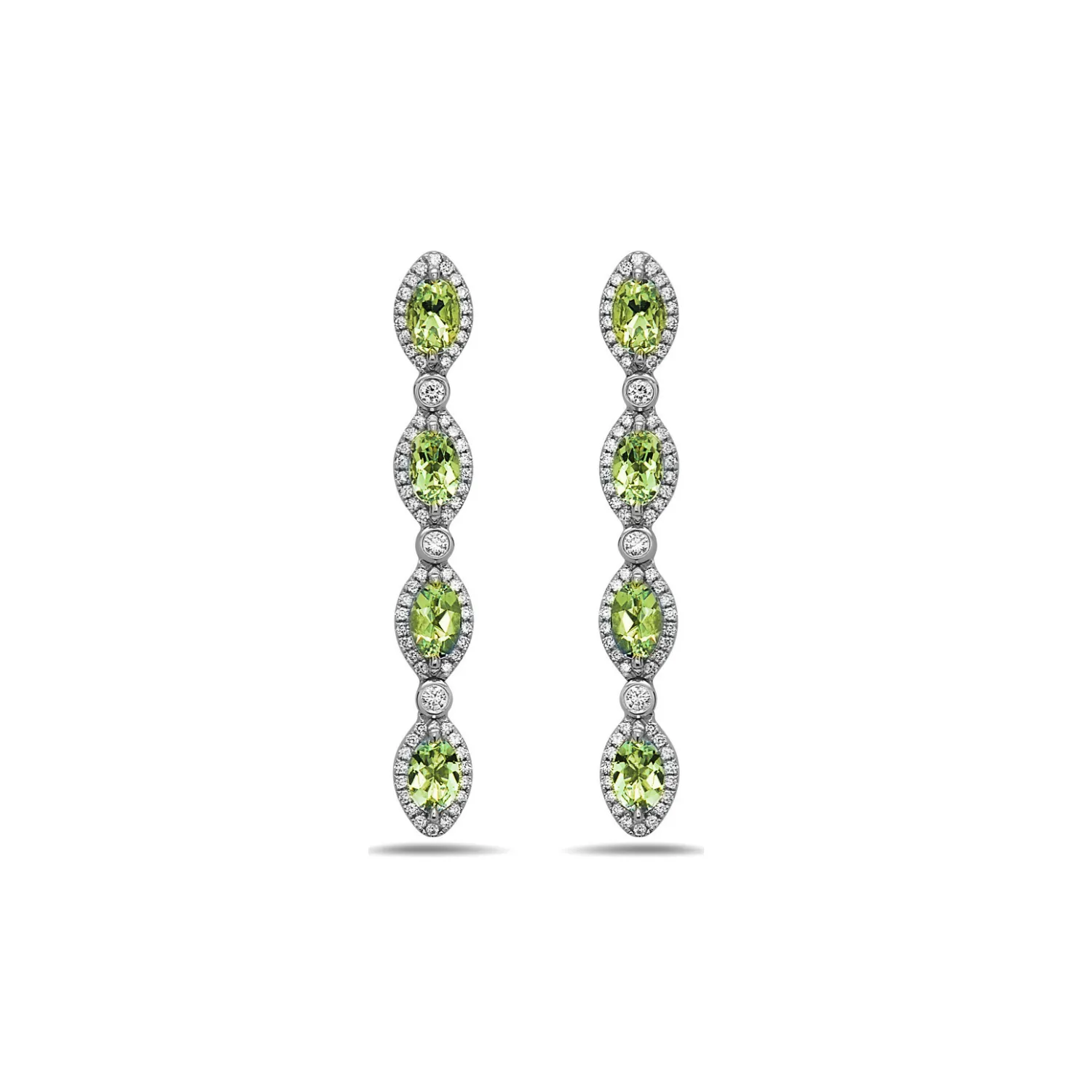 Pastel Diamond Firefly Drop Earring