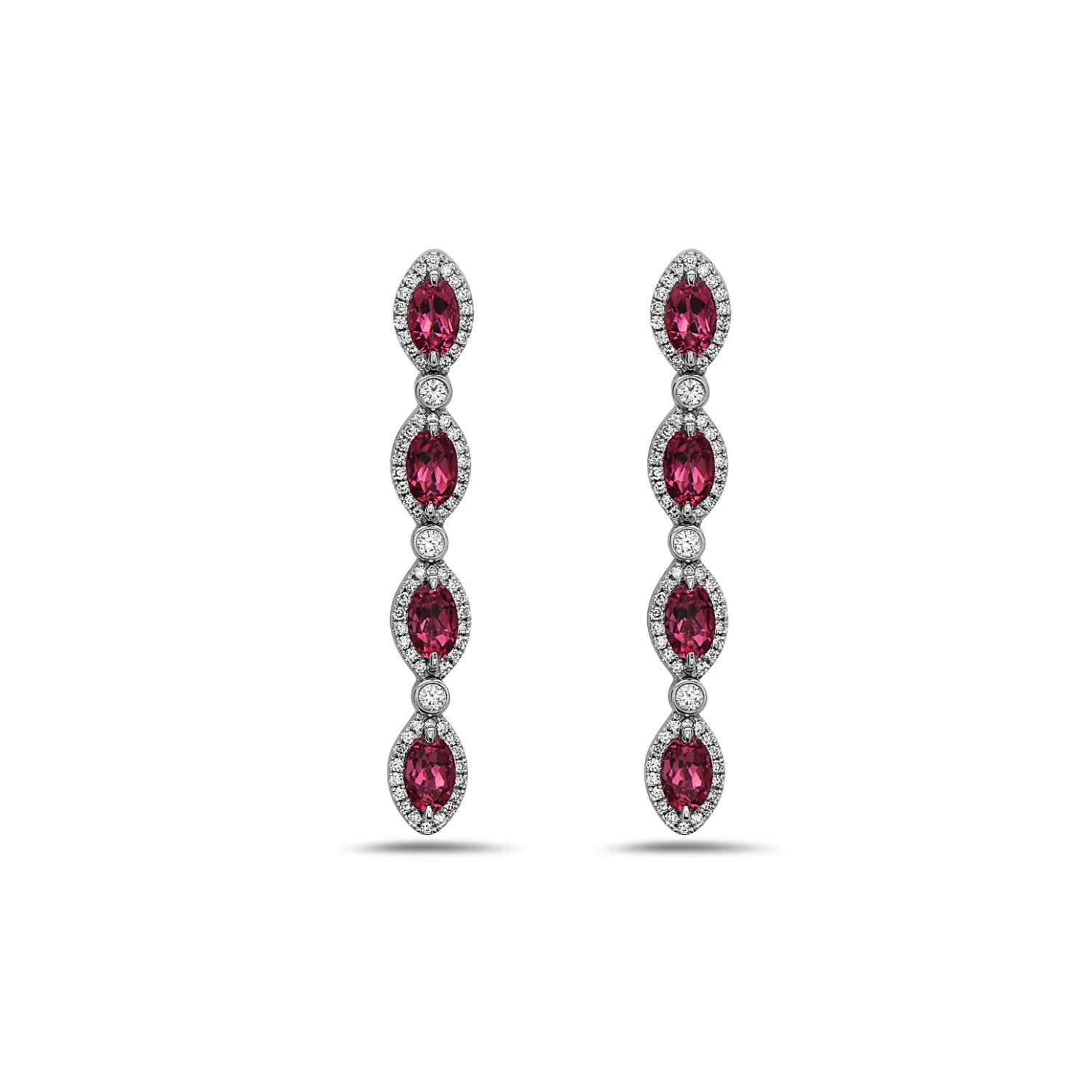 Pastel Diamond Firefly Drop Earring