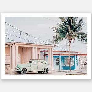 Pastel La Palma Unframed Art Print
