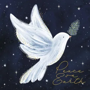 Peace On Earth Pack Of 6 Christmas Cards