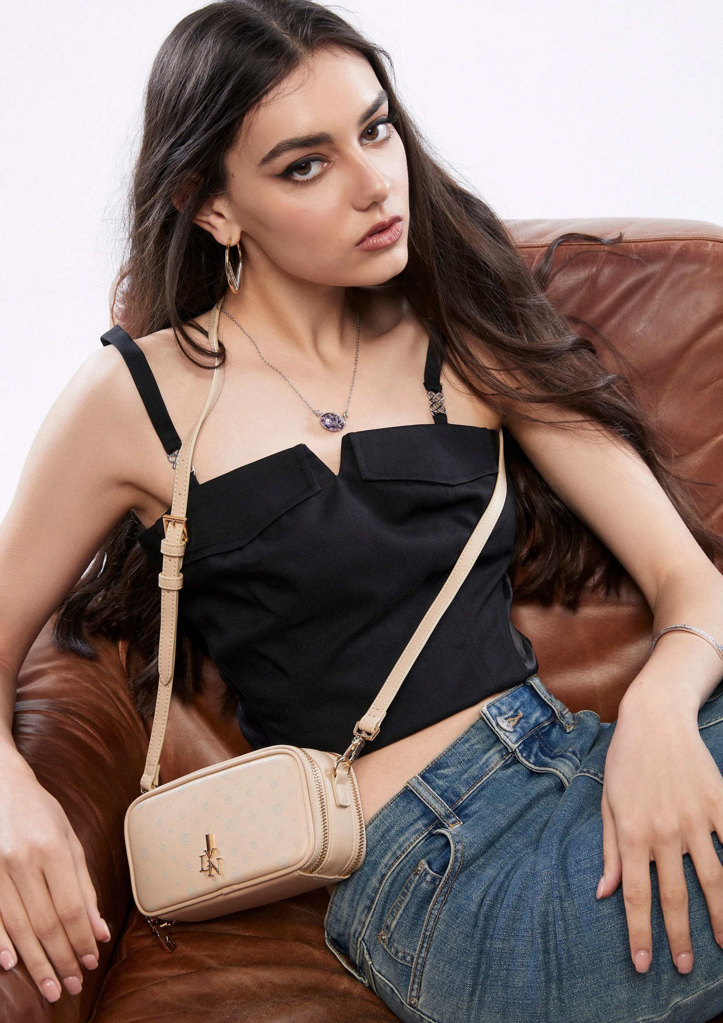Plasty Crossbodybag Beige