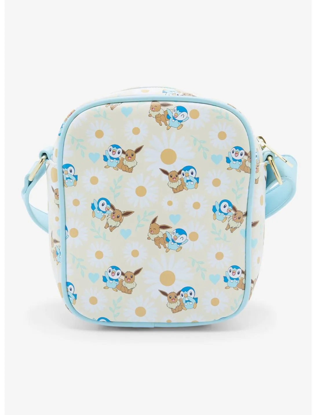 Pokemon Crossbody Eevee & Piplup Besties AOP Loungefly