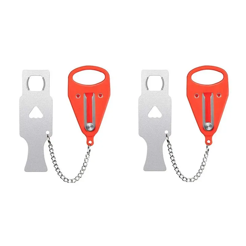 Portable Hotel Door Lock Travel Lock Childproof Door Lock Anti-Theft Lock for Security Home Safety Lock Door Hardware