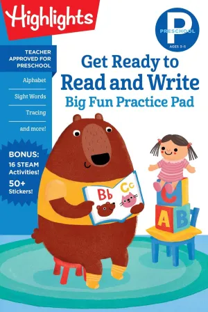 PRESCHOOL GET READY TO READ AND WRITE