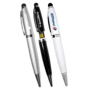 Promotional USB Flash Drive Ball Pen with Stylus