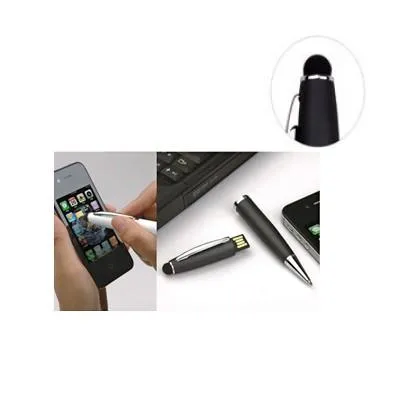Promotional USB Flash Drive Ball Pen with Stylus