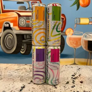 Psychedelic Water- Cans