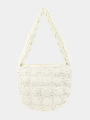 Puffer quilted crossbody bag