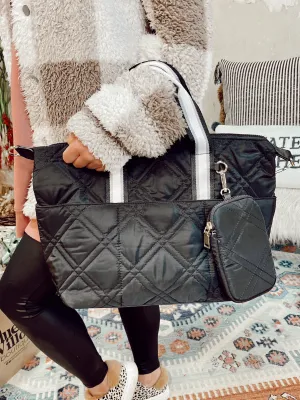 Quilted Tote Bag