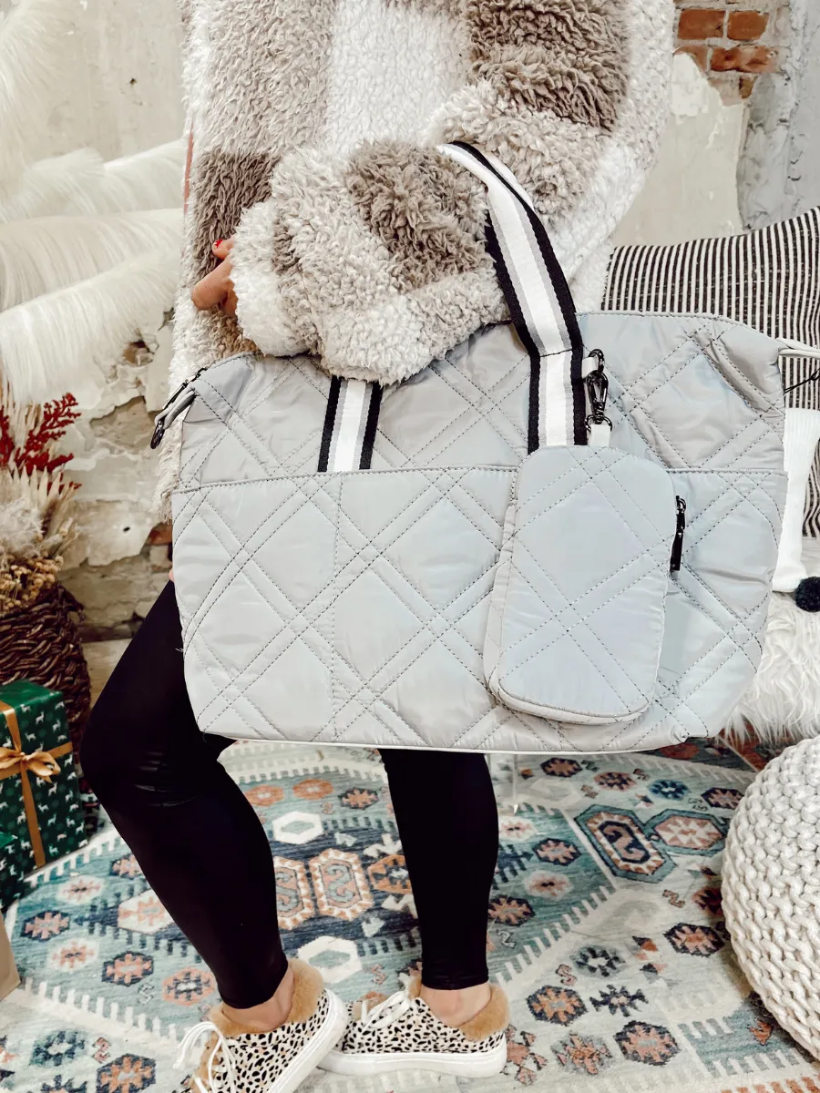 Quilted Tote Bag
