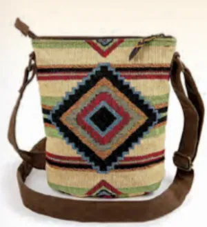 "Chief Blanket" Woven Crossbody Bag